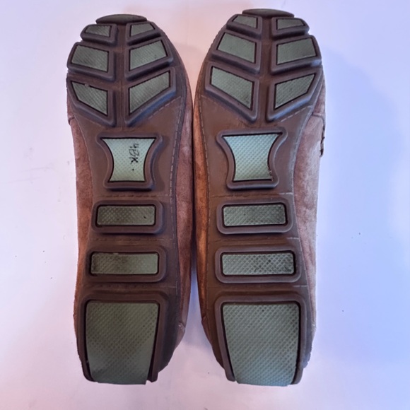 White Mountain Skipper Tan Suede Penny Loafers Size 9 - Picture 7 of 7